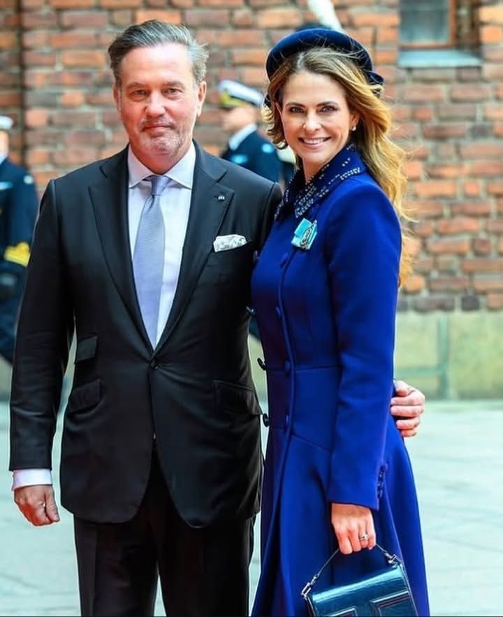 Princess Madeleine and Chris O'Neill spotted with new pictures