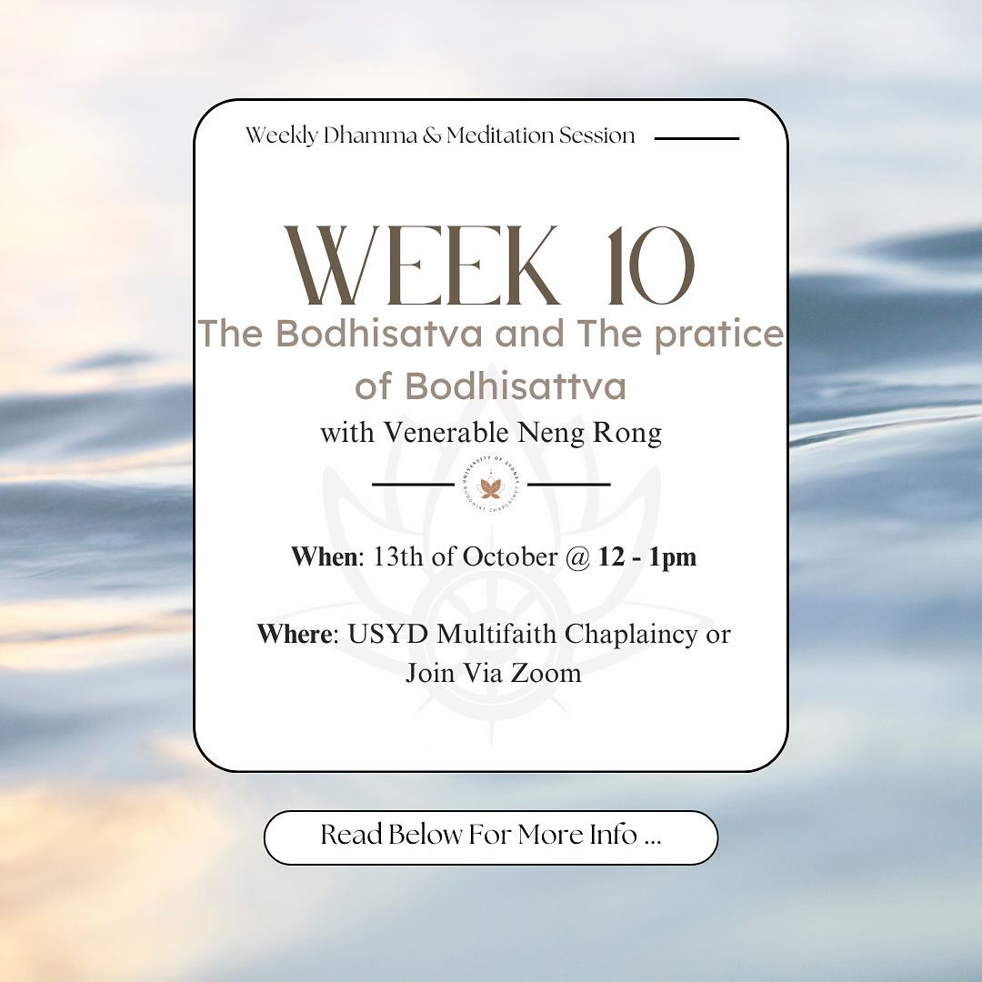 UniBodhi - University of Sydney Buddhist Society | Sydney NSW