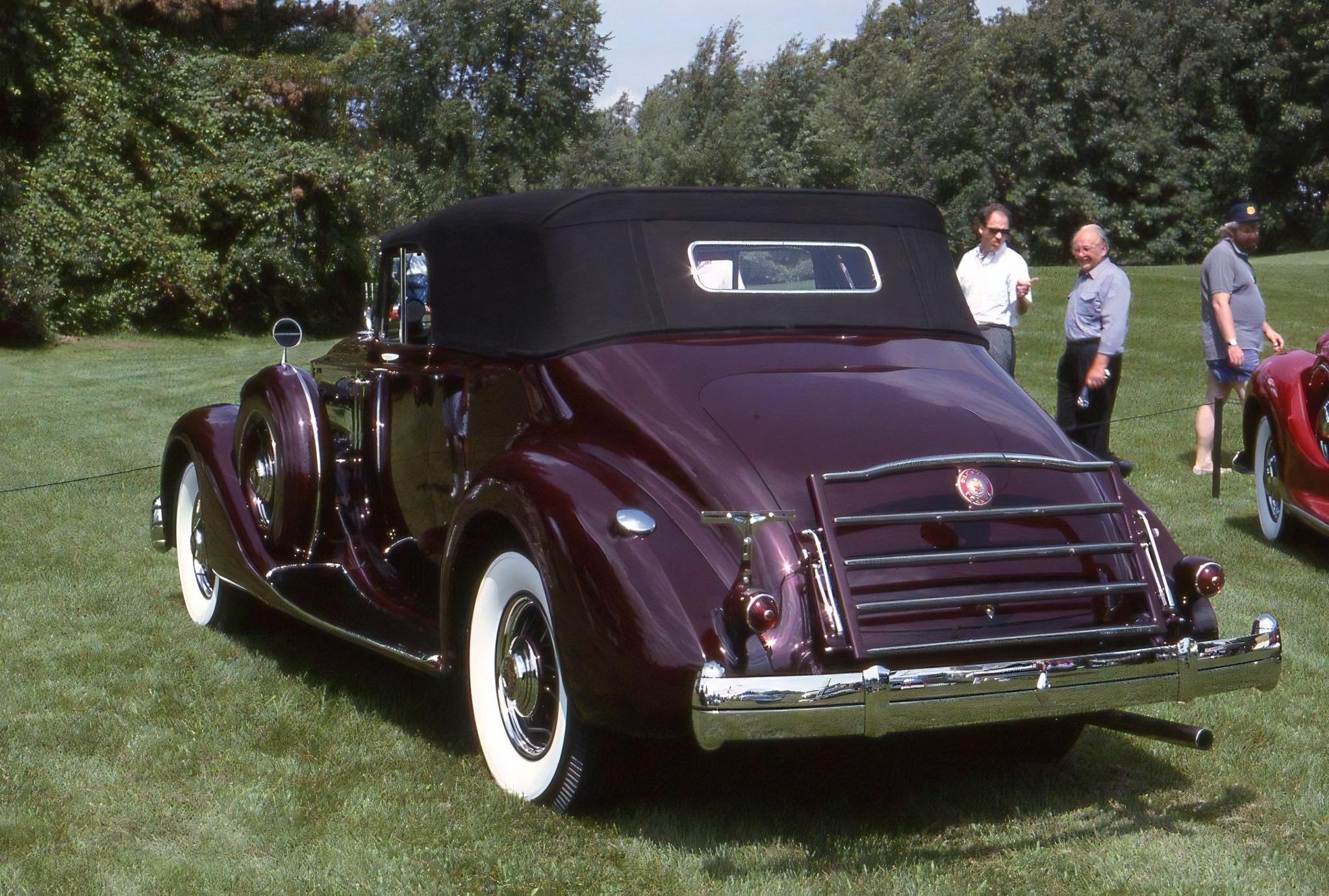 Black - The 1935 Packard 1207 Twelve Sport Phaeton is a remarkable ...