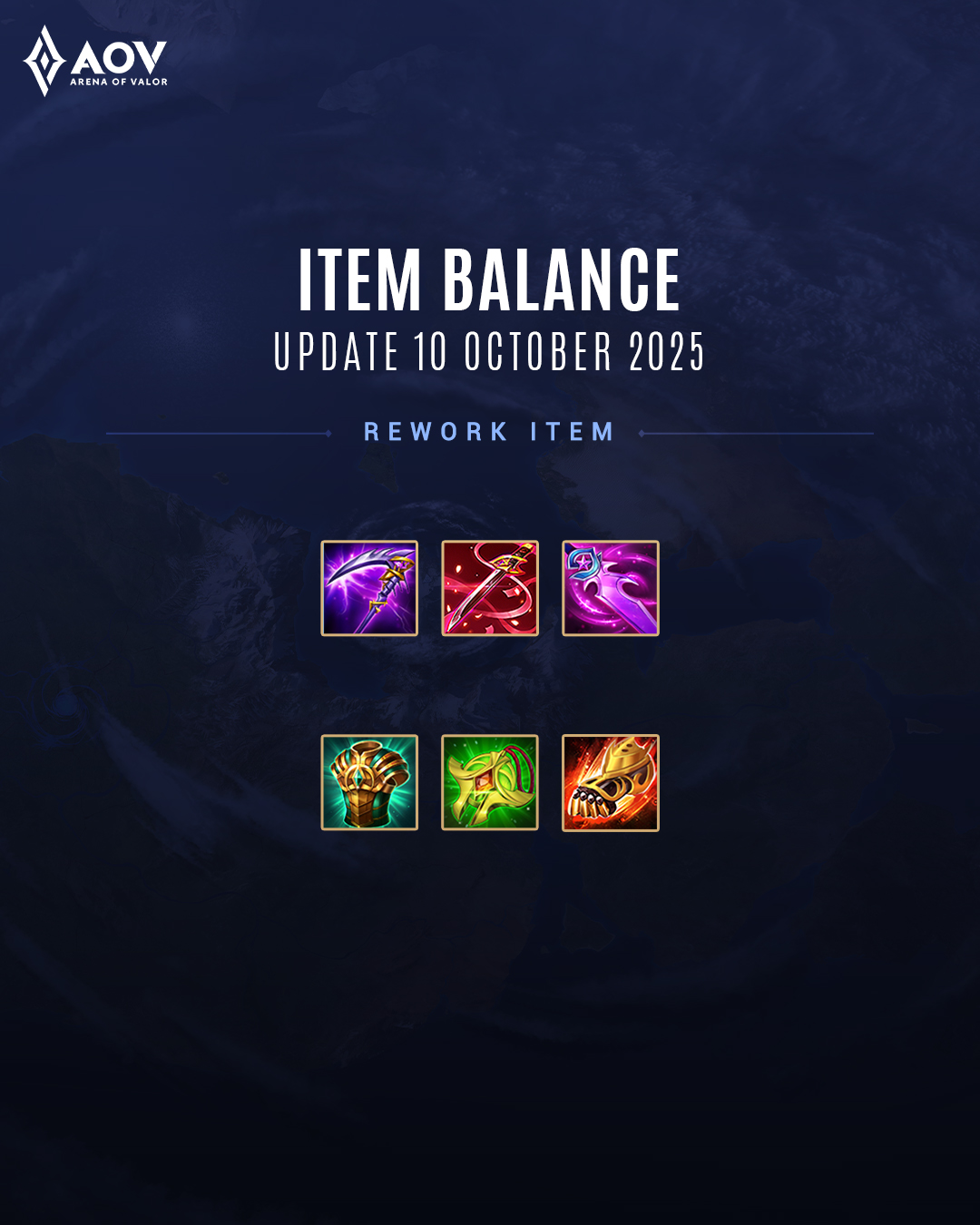 AOV Version Update - Item Balance!... - Garena AOV Indonesia | Facebook