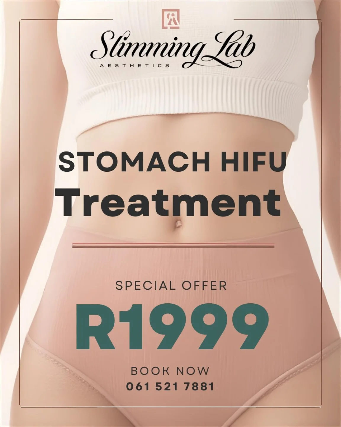 Slimming - Say goodbye to stubborn stomach fat! Get our Stomach HiFu ...
