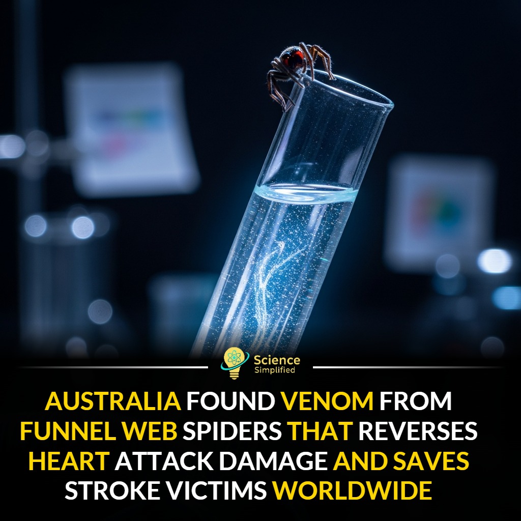 It's Science | Australia found venom from funnel web spiders that ...