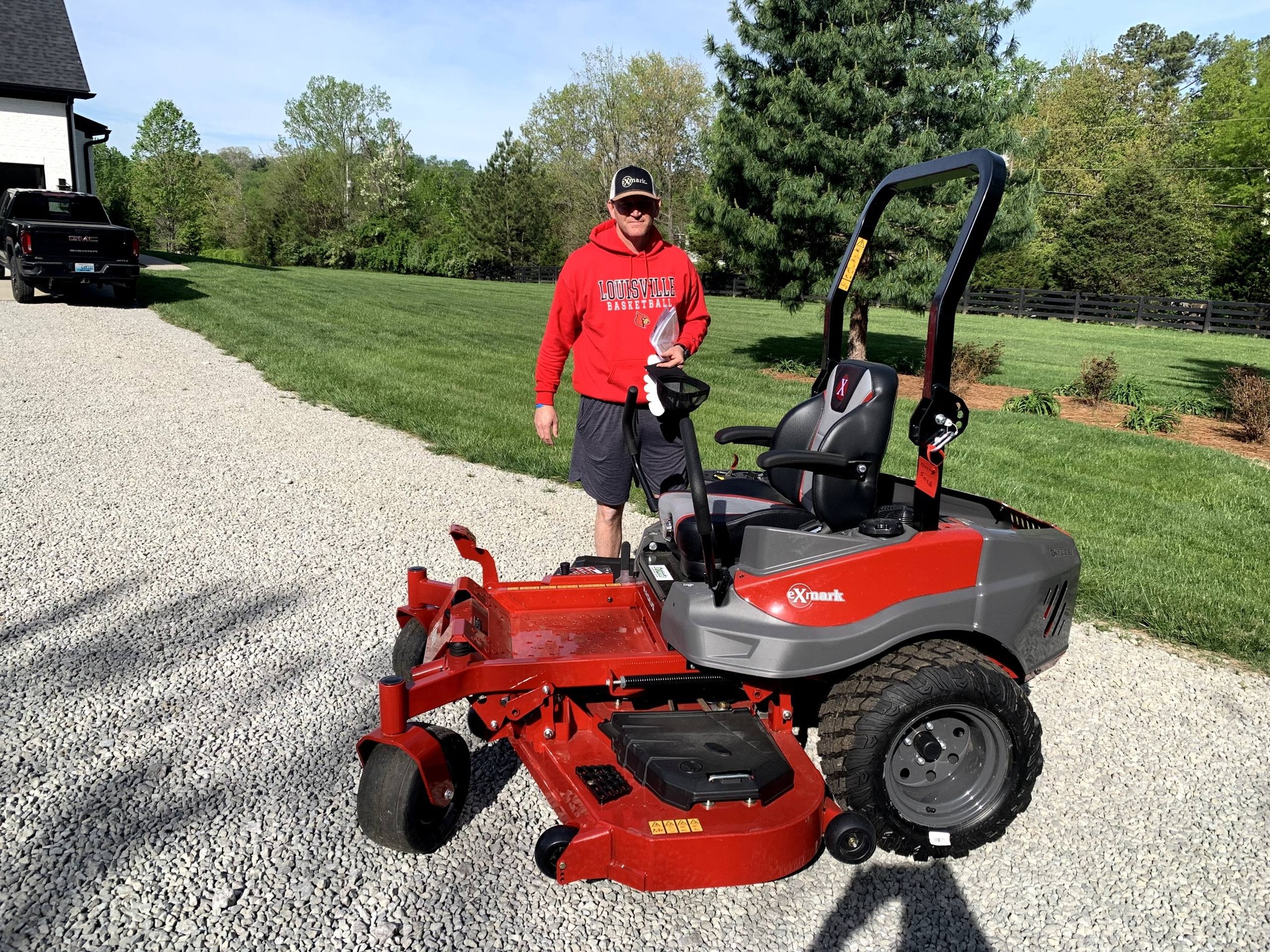 Another busy day at Outdoor Turf Products! Zero Turns from Exmark
