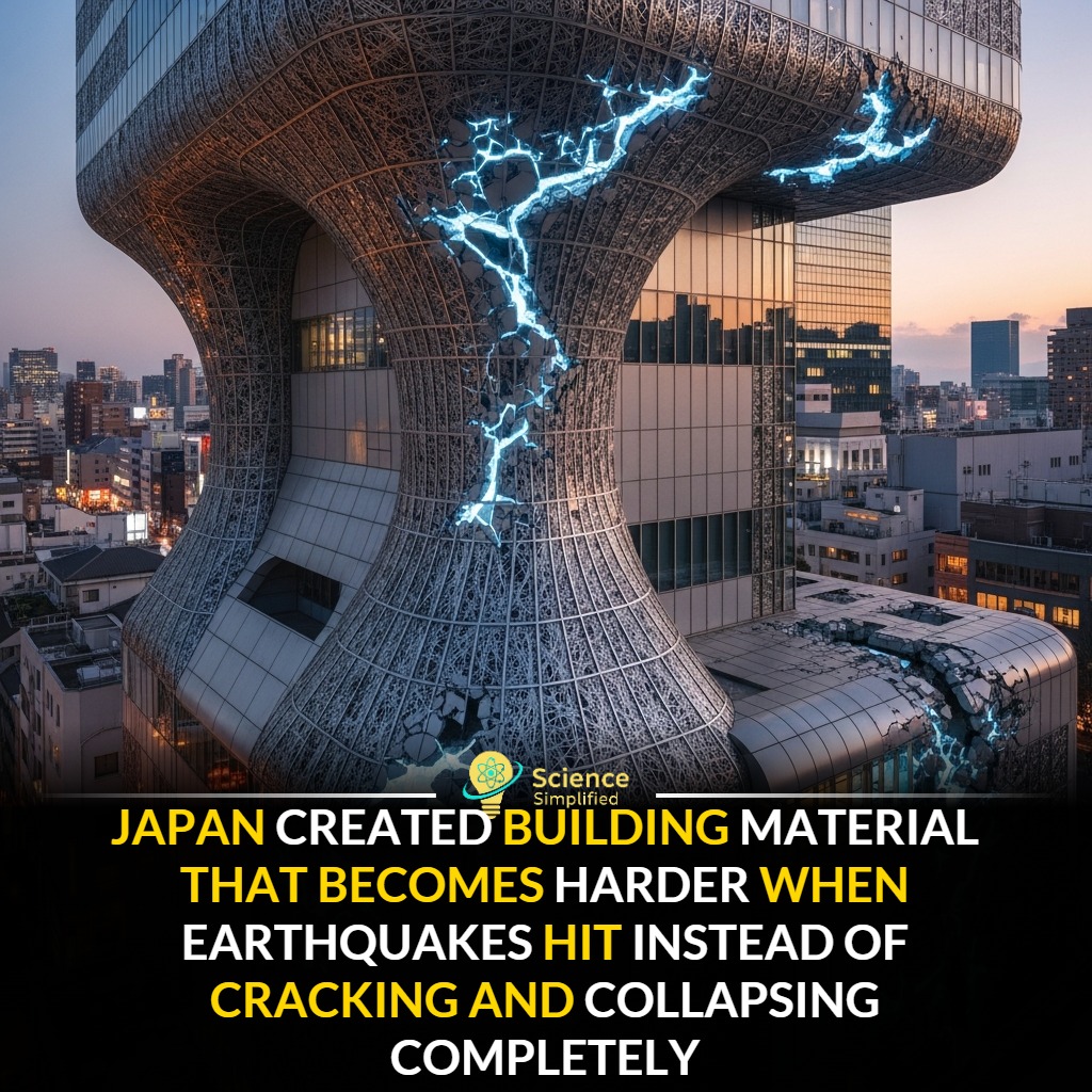 It's Science | Japan created building material that becomes harder when ...