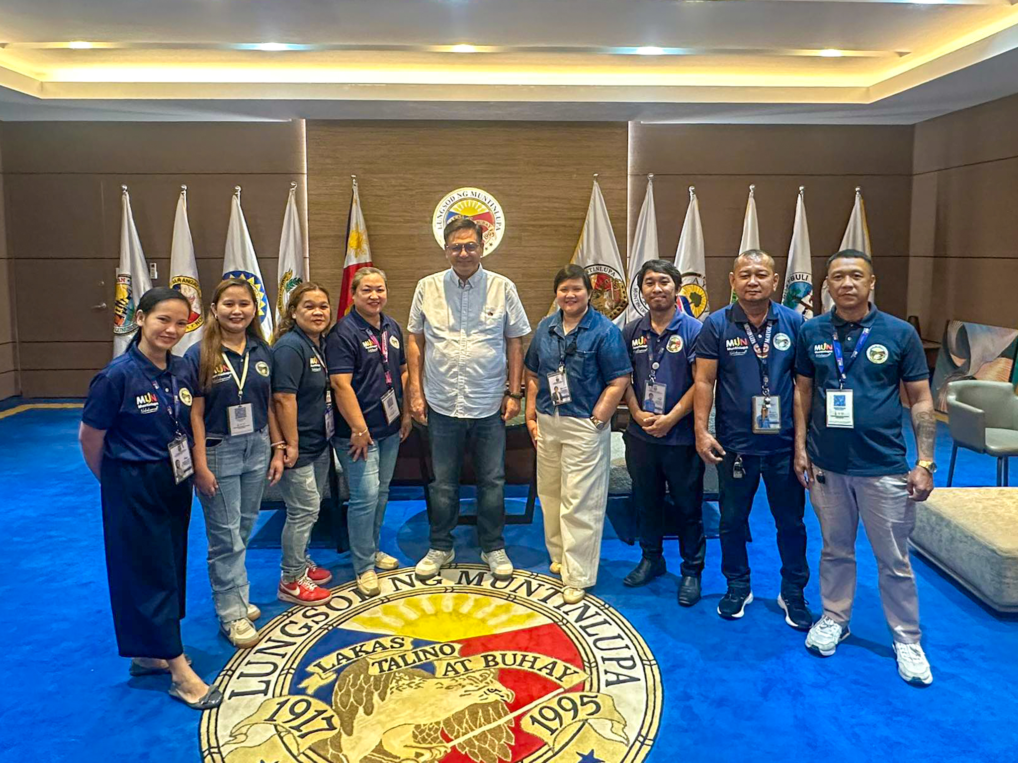 Muntinlupa - Led by Mayor Ruffy Biazon and PESO Head Ms. Glenda Z ...