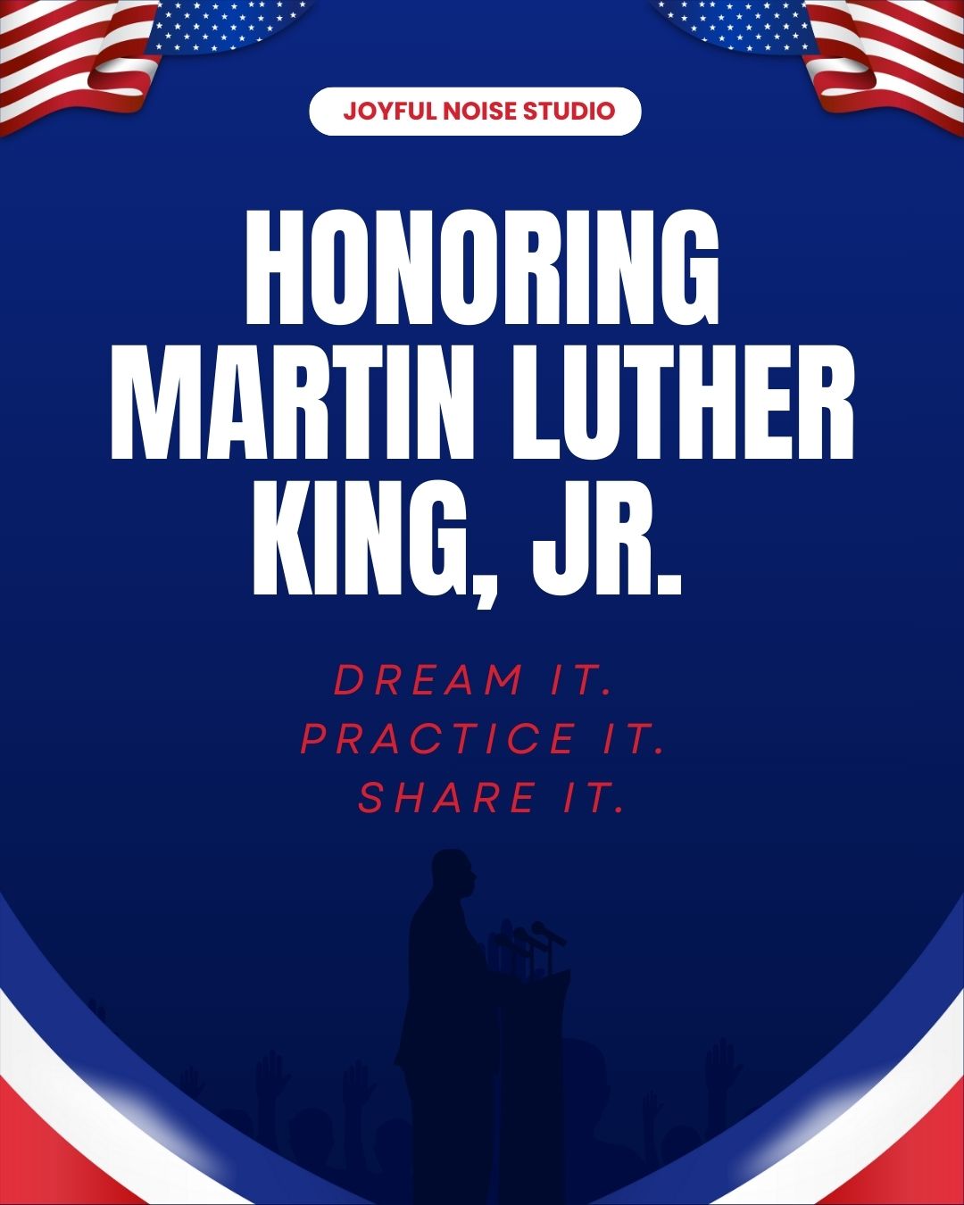 Joyful - Today we honor the life and legacy of Dr. Martin Luther King ...