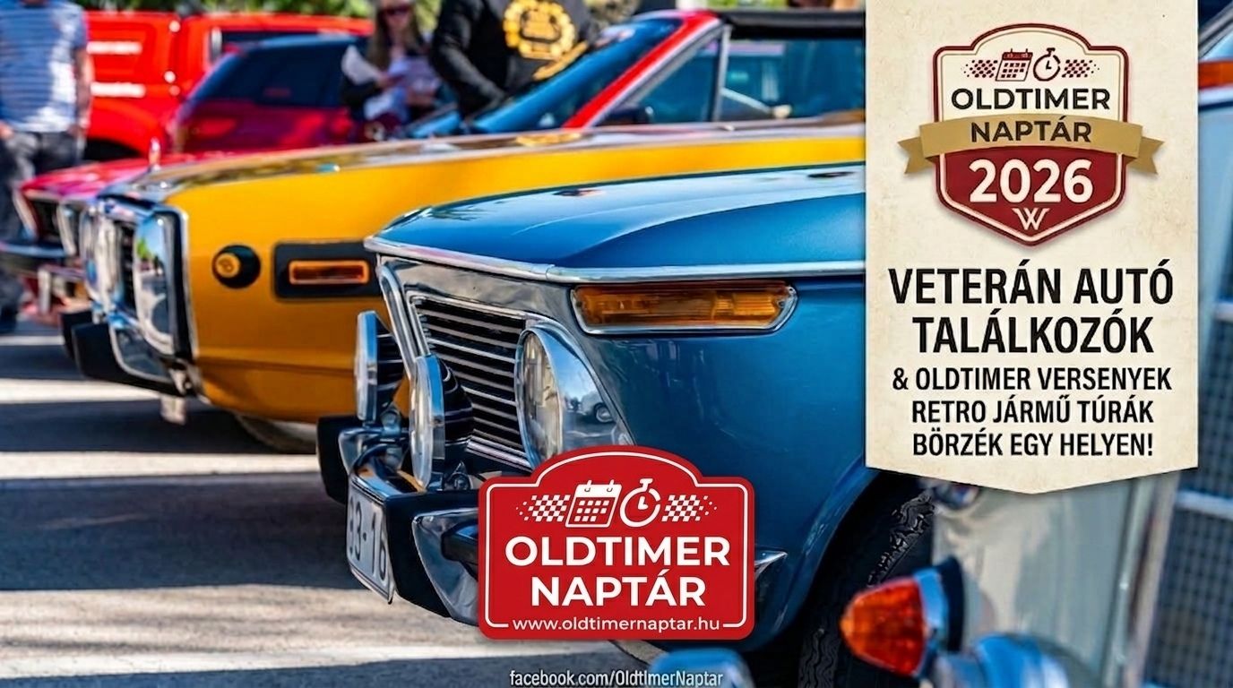 Oldtimer Naptár