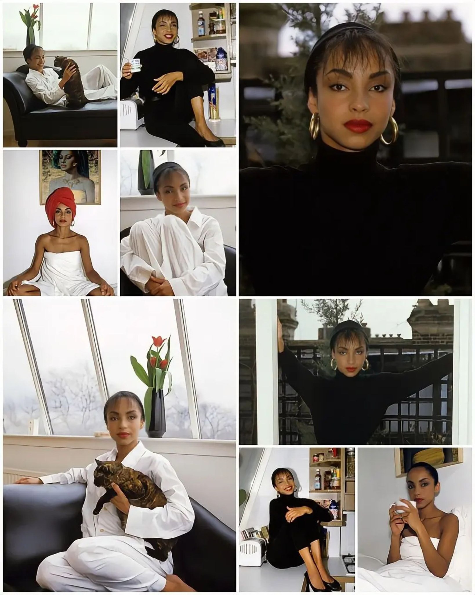 Sade photographed by Jean-Claude Deutsch, 1985