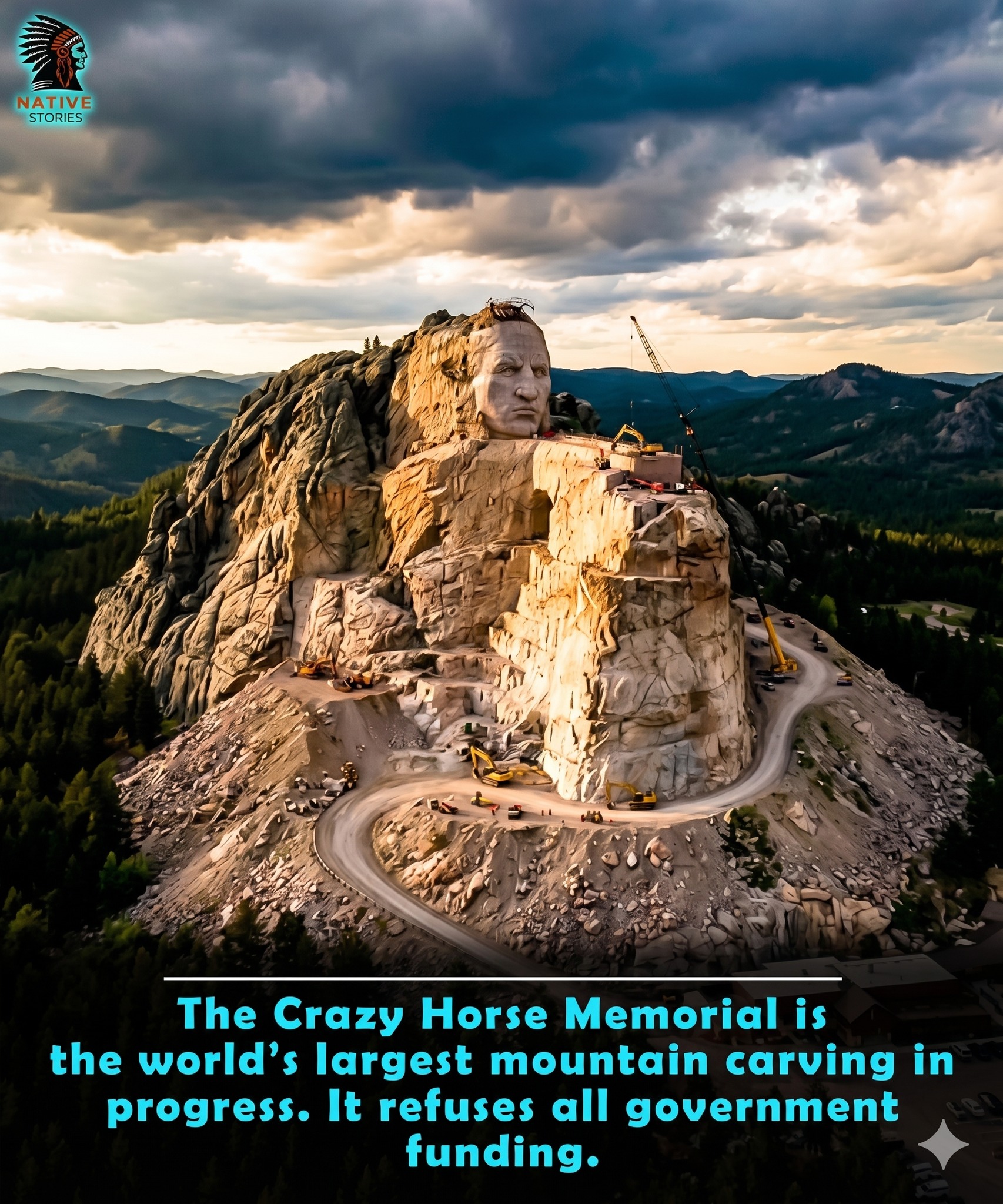 Crazy Horse Memorial's origins and naming