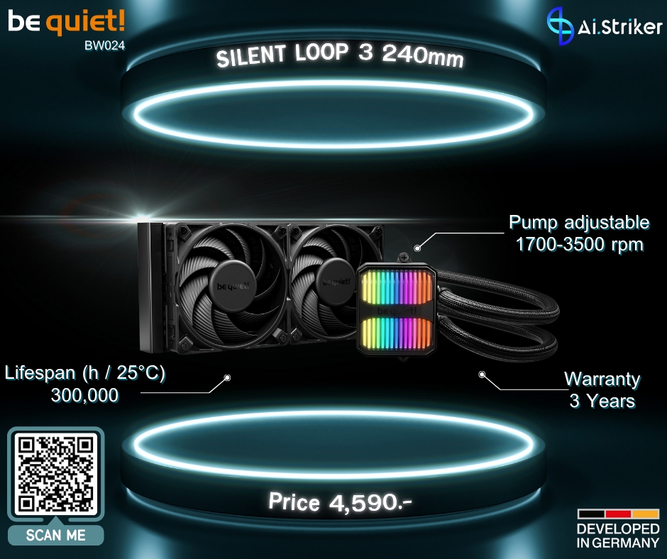 Ai.Striker - 💧 be quiet! Silent Loop 3... | Facebook