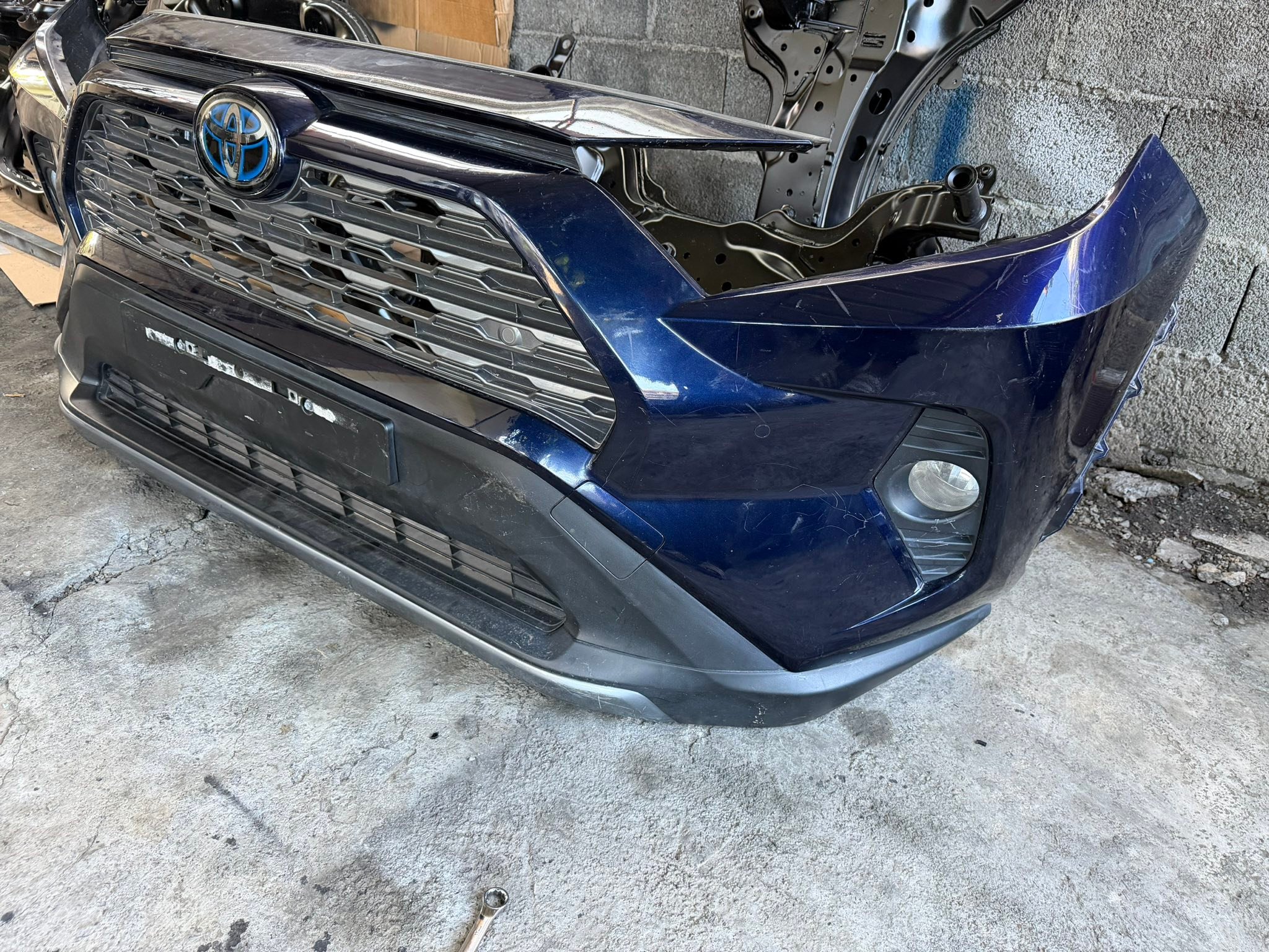 Front Bumper Cover Primed – Fits 2006-2008 Toyota RAV4 (With Bumper Extension)