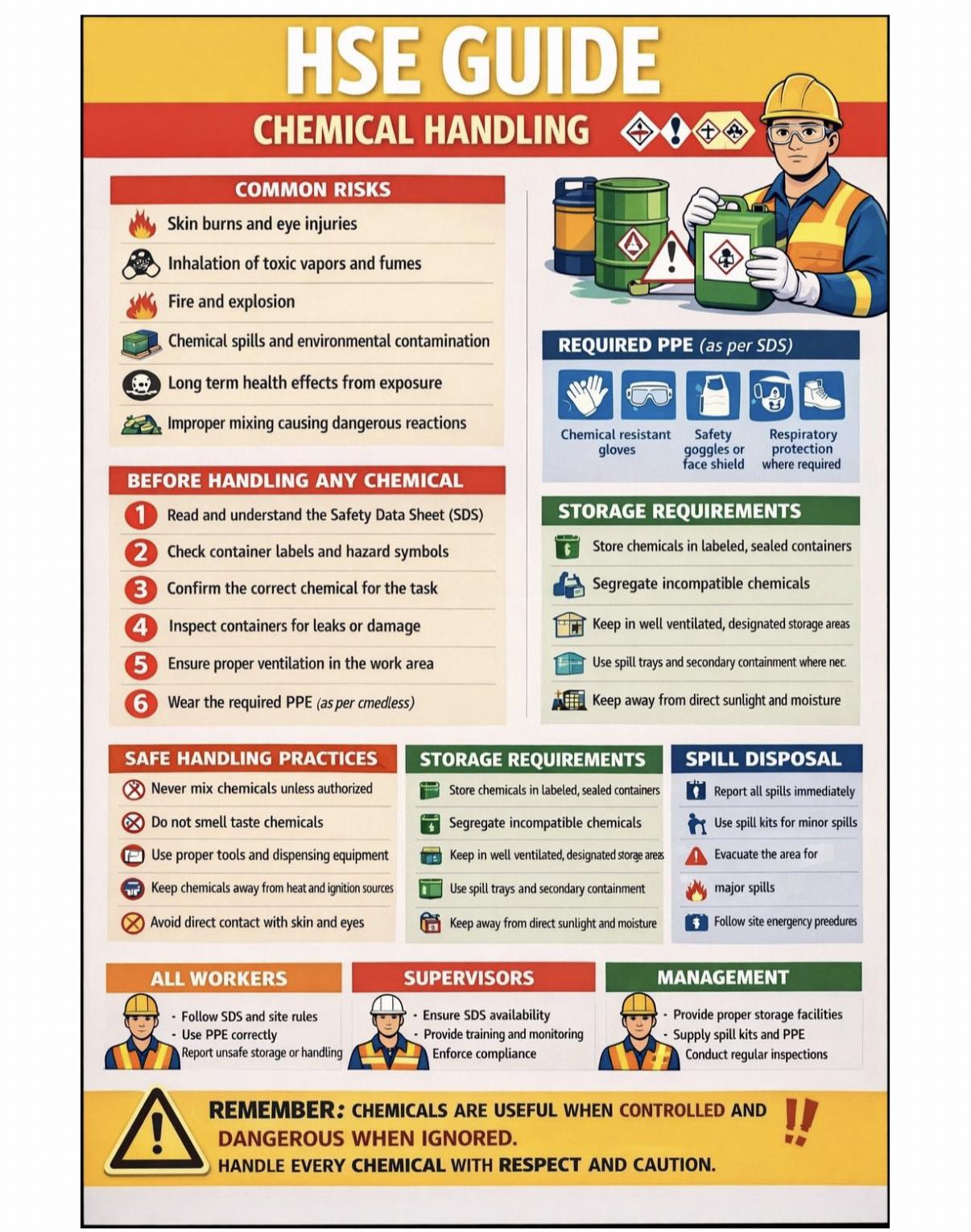 Mirror of Mind - Chemical Handling Safe chemical handling... | Facebook