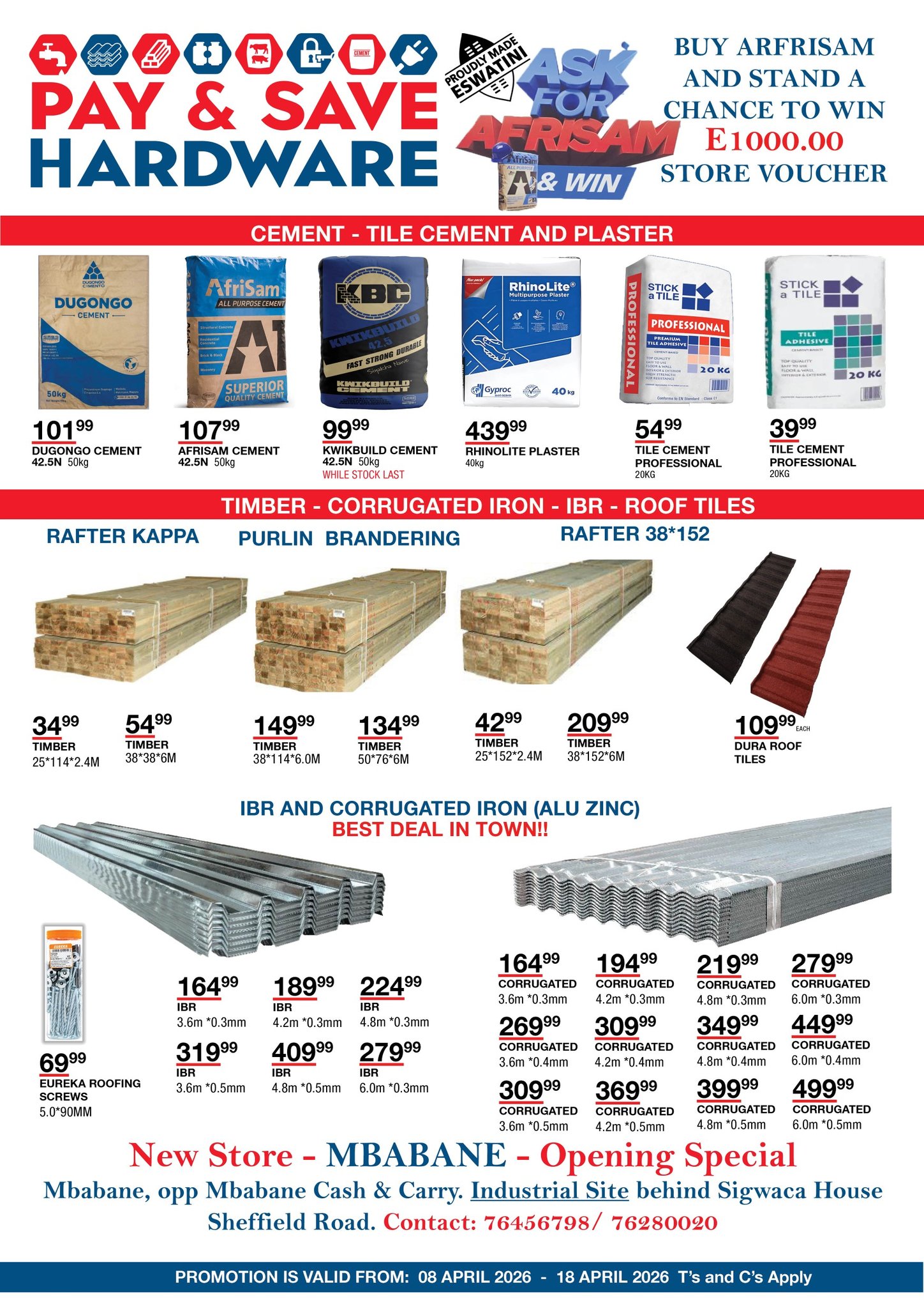 Pay n Save Hardware | Ezulwini