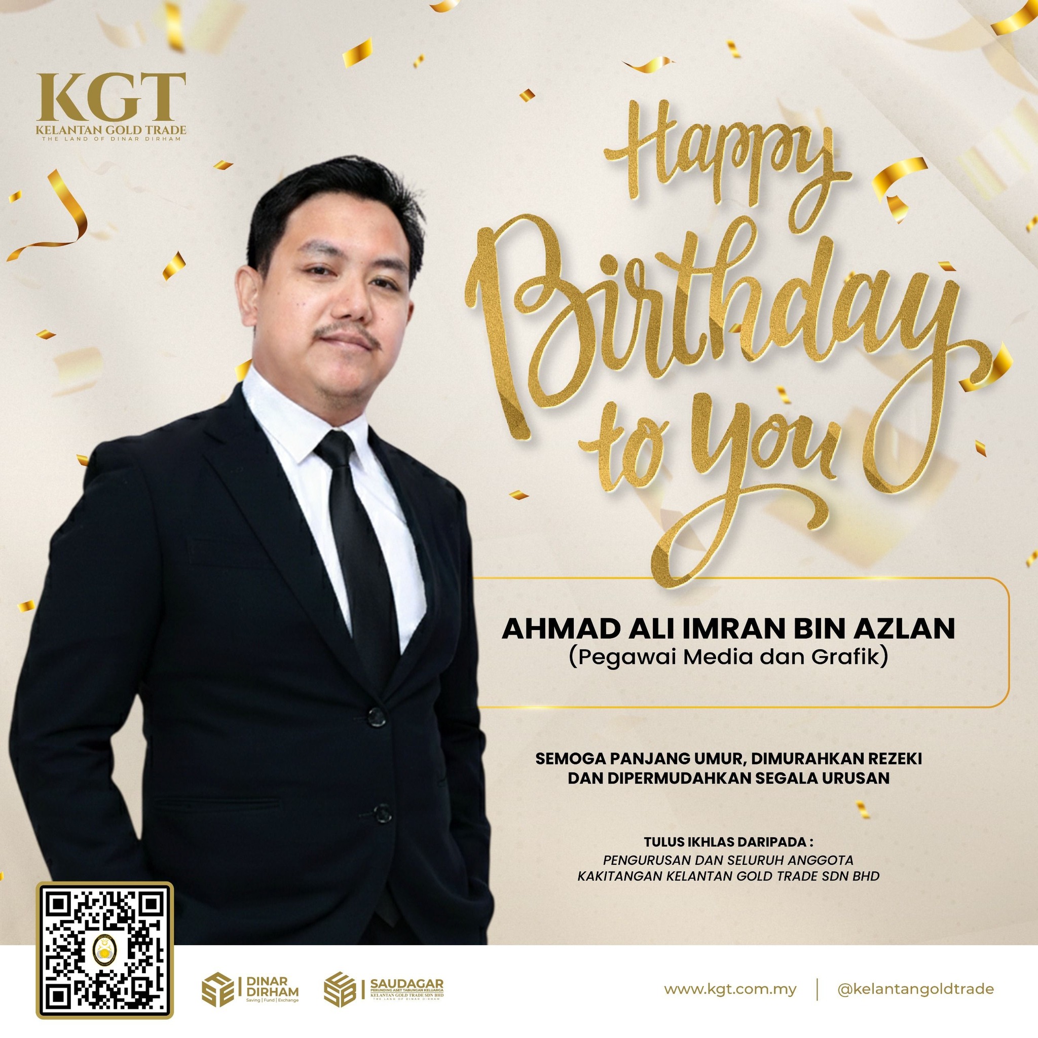 Kelantan - 🎂 SELAMAT ULANGTAHUN KELAHIRAN EN ALI IMRAN 🎂 KGT ...