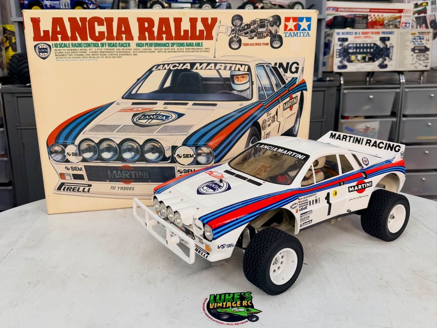 Tamiya have announced they be making their Lancia 037 Rally on