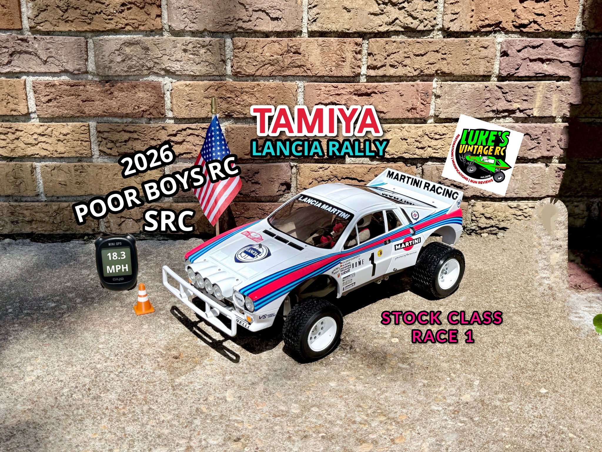 Tamiya have announced they be making their Lancia 037 Rally on