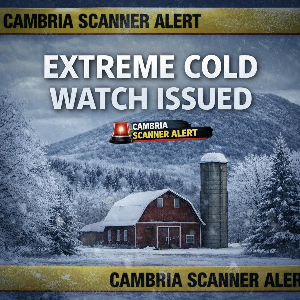 The National Weather Service has... - Cambria Scanner Alert | Facebook