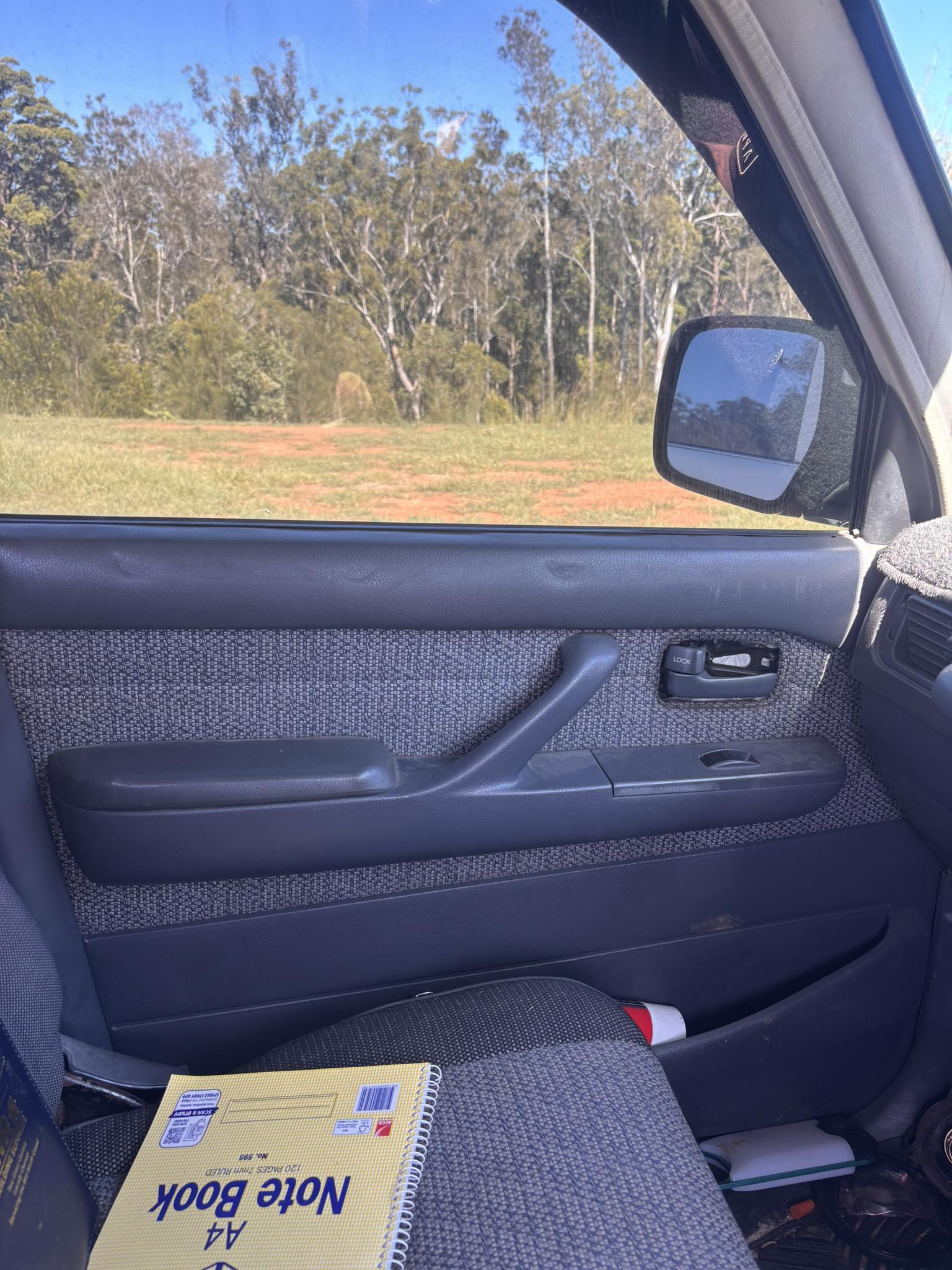 How to open a stuck passenger door on an 80 series Landcruiser