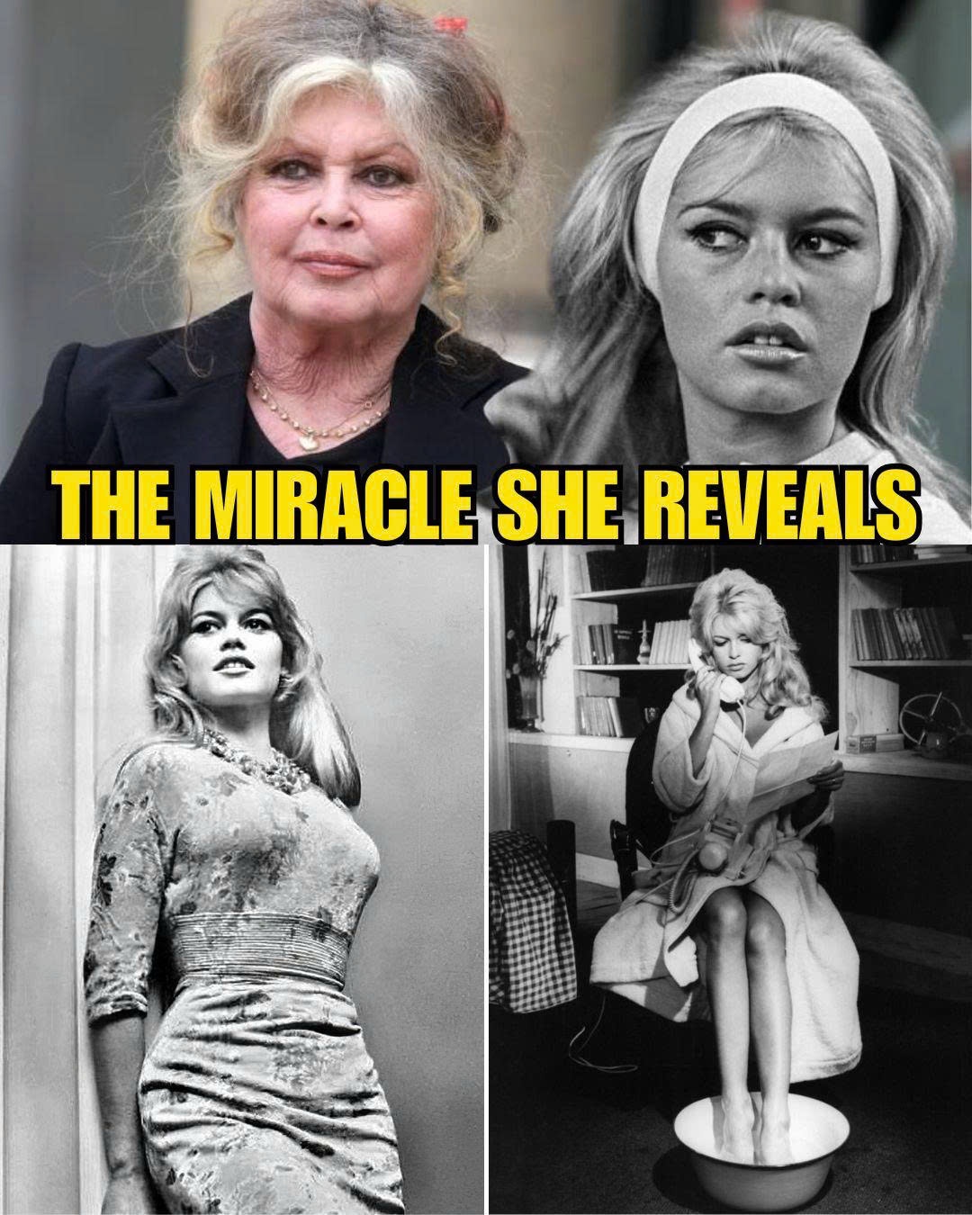 US - ️ Details here: https://buff.ly/9Ch2VjU At 91, Brigitte Bardot is ...