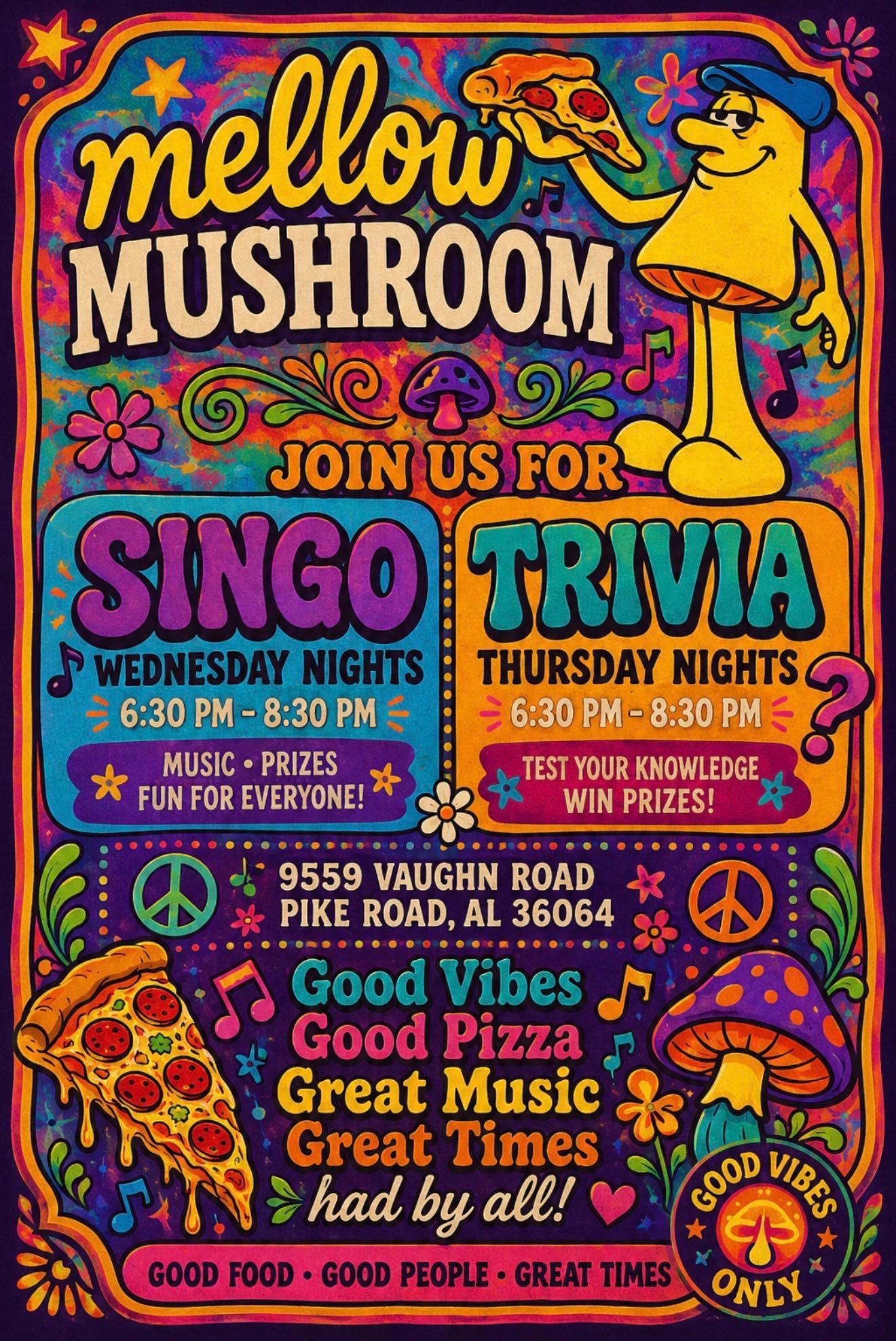 Mellow Mushroom | Pike Road AL