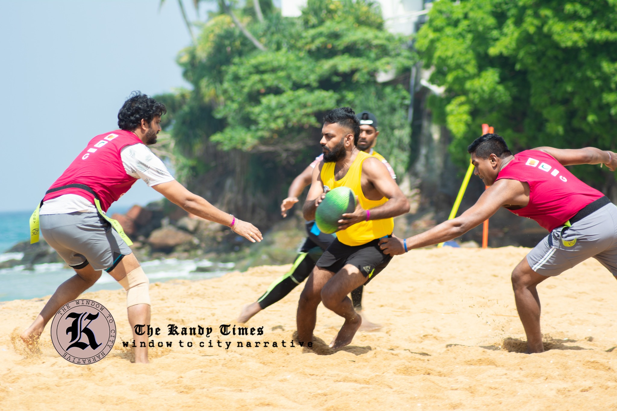 The KANDY TIMES - 🏉 Sprinting through the Sand: Beach Tag... | Facebook