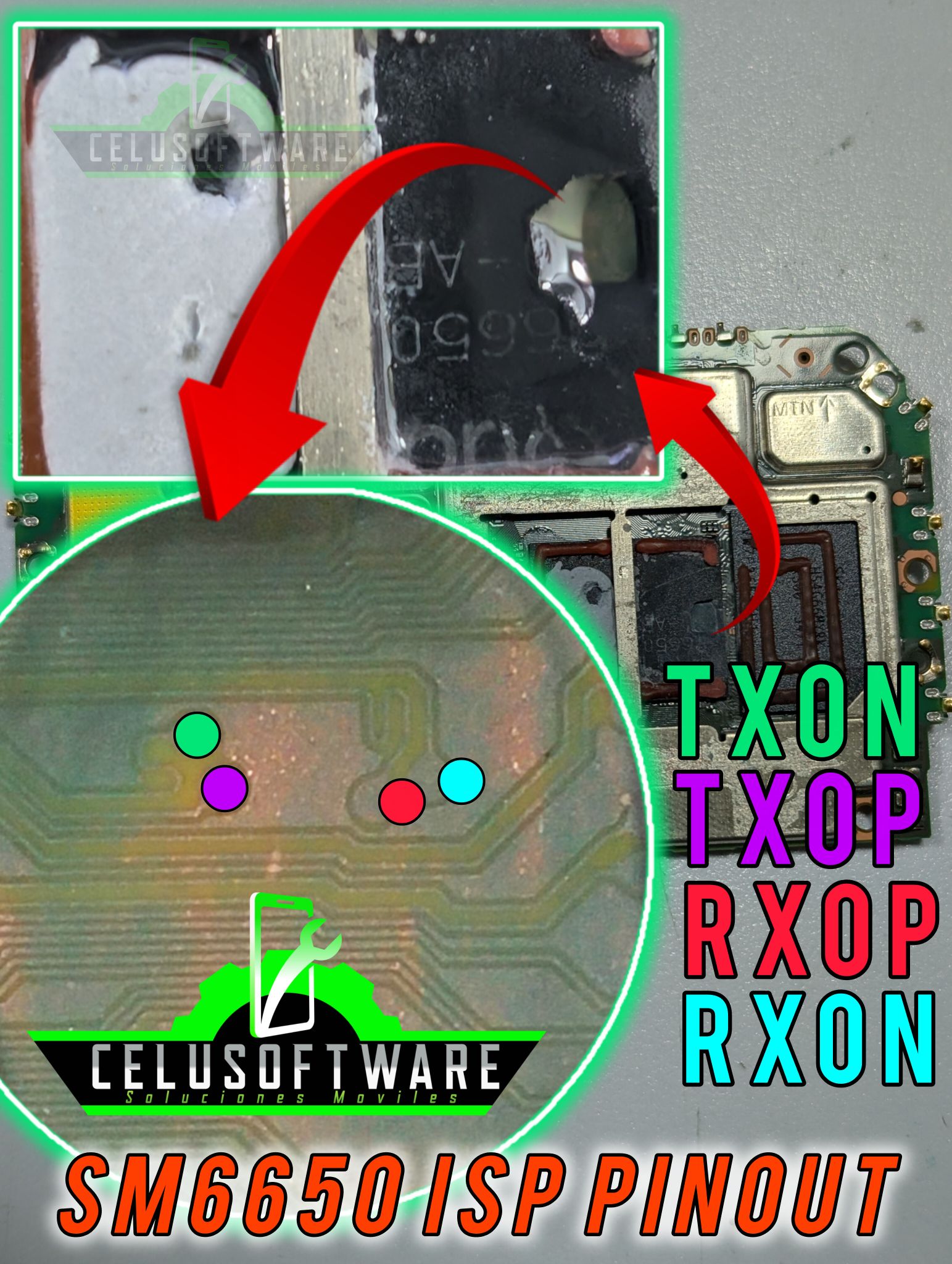 クロモリISP CeluSoftware - MT6855V #ISP #pinout #celusoftwaregsm