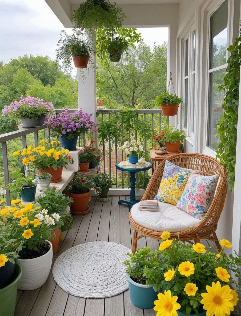 Thích một chiếc ban công đầy hoa 💐 - Decor nhiều chút | Facebook