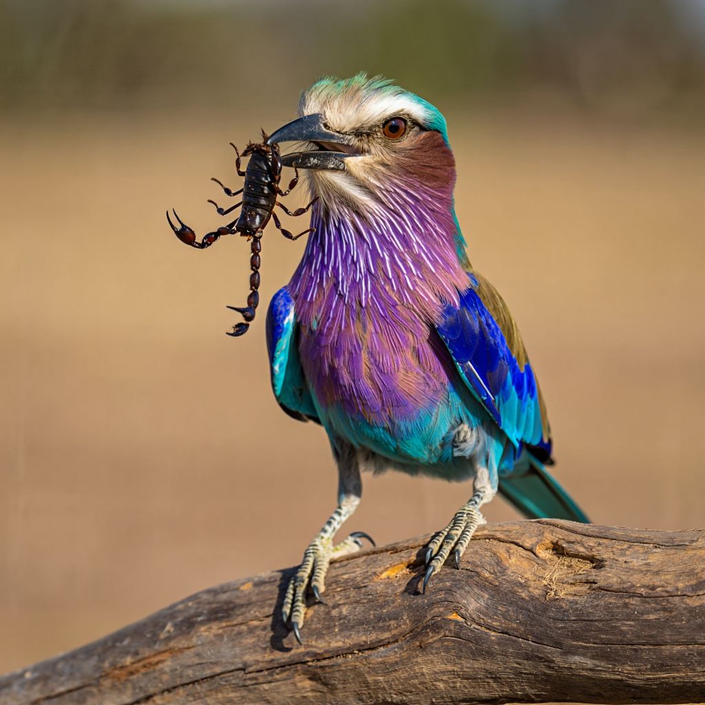 Nature - In the sun-drenched savannas of Africa, this living jewel ...