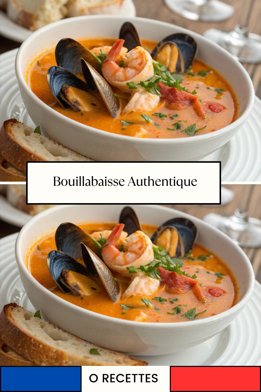 O Recettes - 🍲 La Bouillabaisse Authentique Ingrédients - 1,5 kg de ...