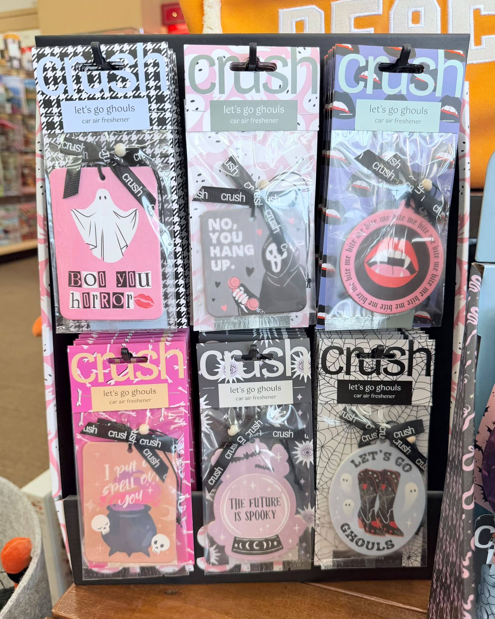 Let's - the cutest spooky car air fresheners at the hallmark store