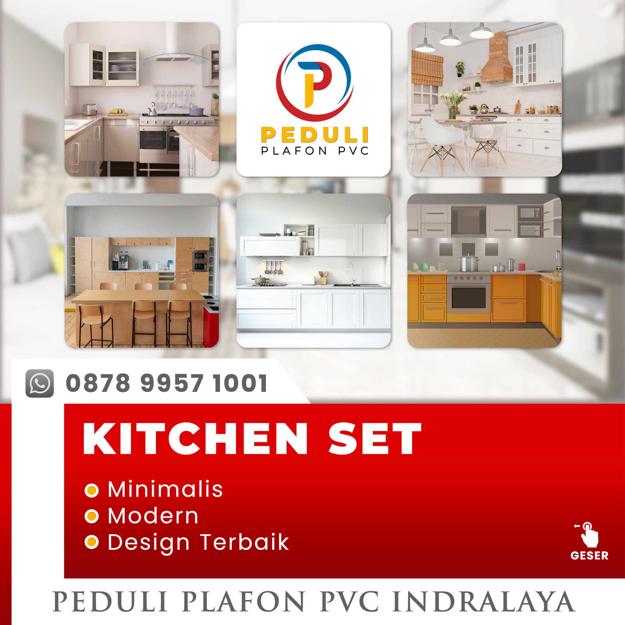 Peduli Plafon PVC Oi | Inderalaya