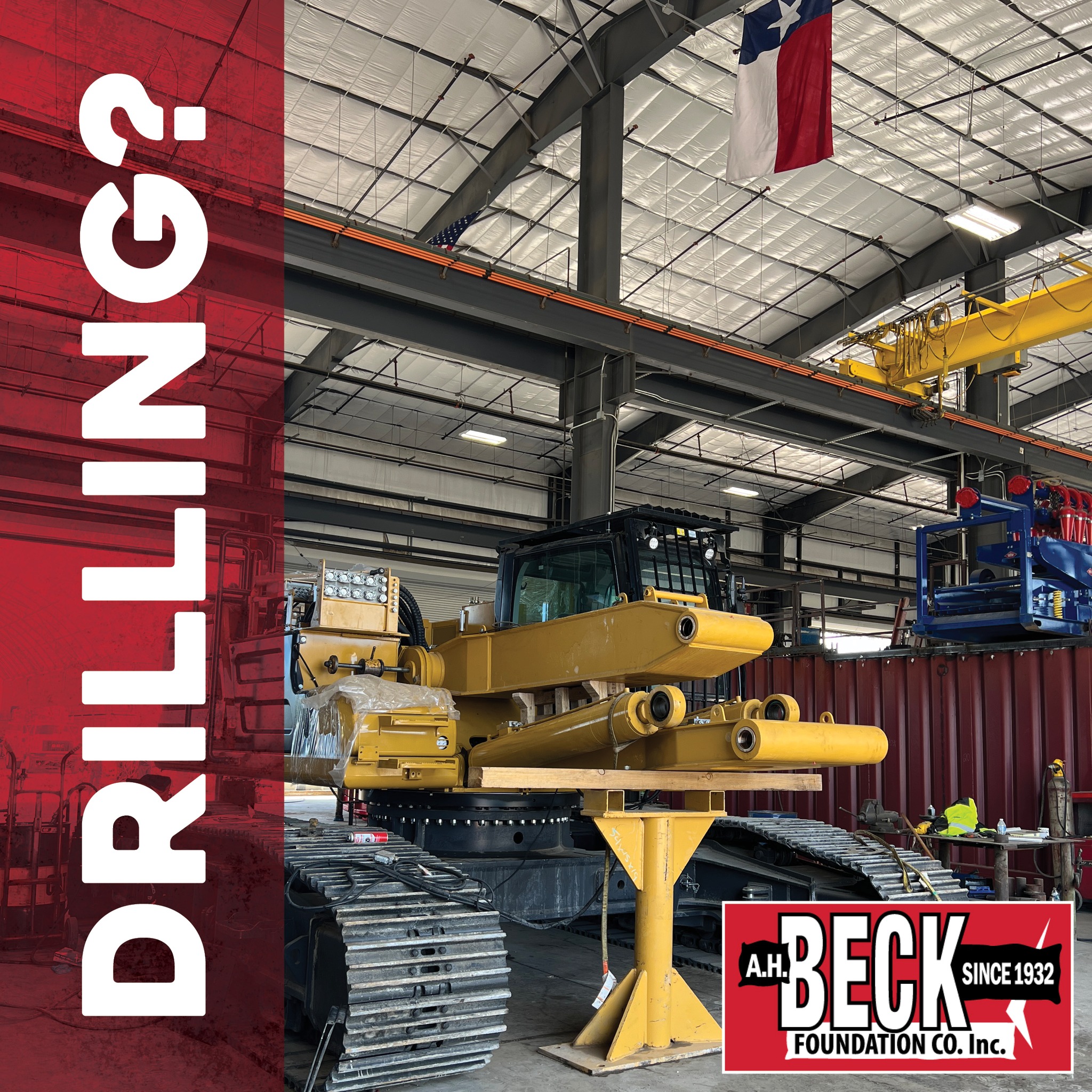 A.H. - DRILLING? We've got you covered. We offer new foundation drill ...