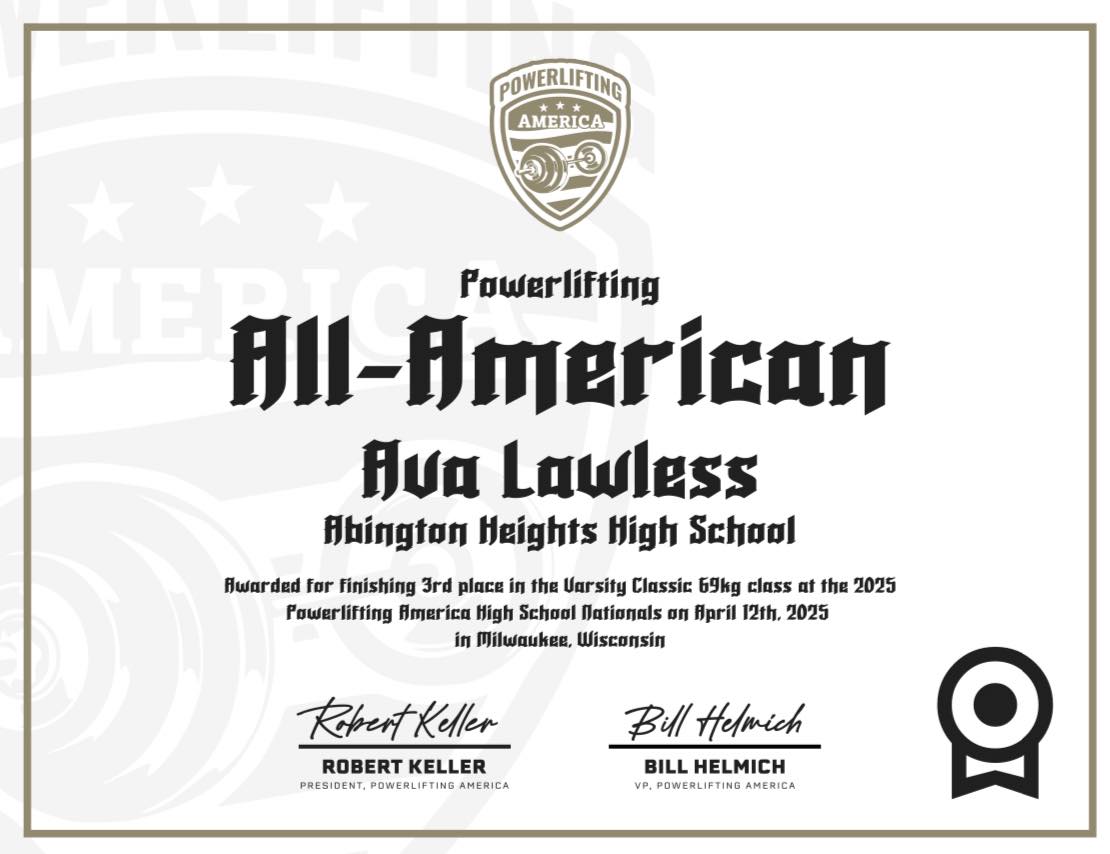 Abington Heights Powerlifting