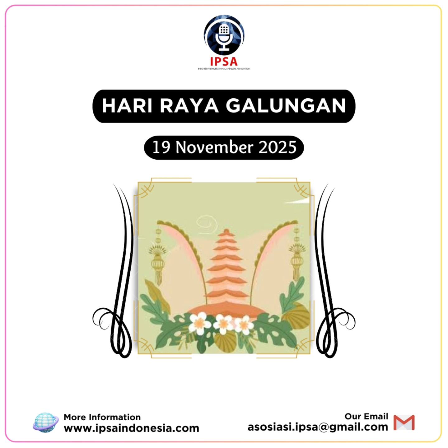Indonesian Professional Speakers Association - IPSA | Jakarta