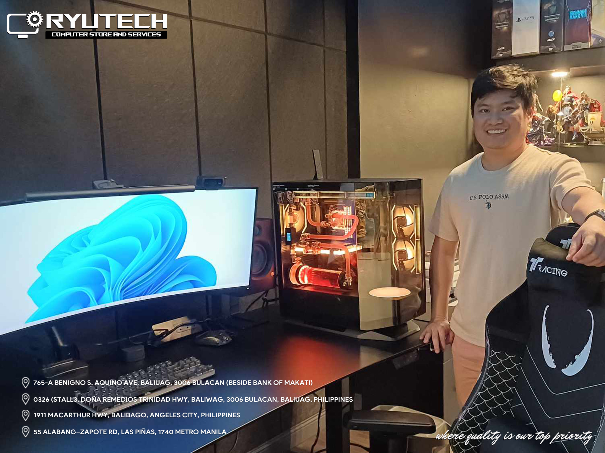 Ryutech PC Store... - Ryutech PC Store Pampanga Branch