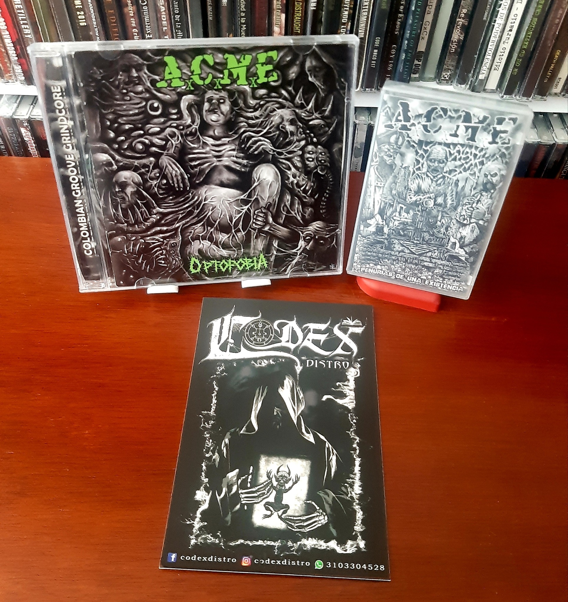 CODEX - 🚧 En Venta 🚧 💀 AxCxMxE CD - Optodobia TAPE - Penurias De Una ...