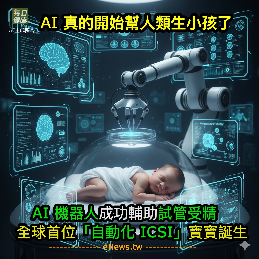 LIFE - AI 開始幫人類「生小孩」了 🤖👶 這不是科幻電影，而是 2025 的現實 AI 機器人成功「幫人類受孕」 全球首位 AI 協助 ...