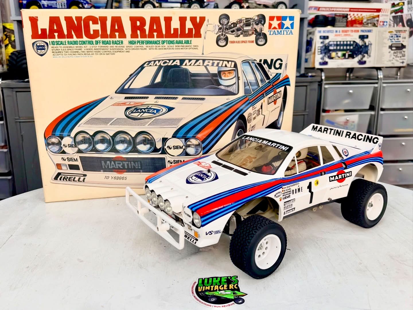 Tamiya have announced they be making their Lancia 037 Rally on