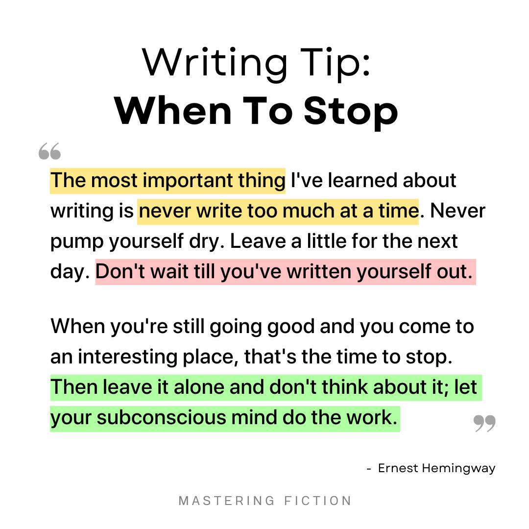 Mastering - Don't push yourself. Always leave something in your tank at ...