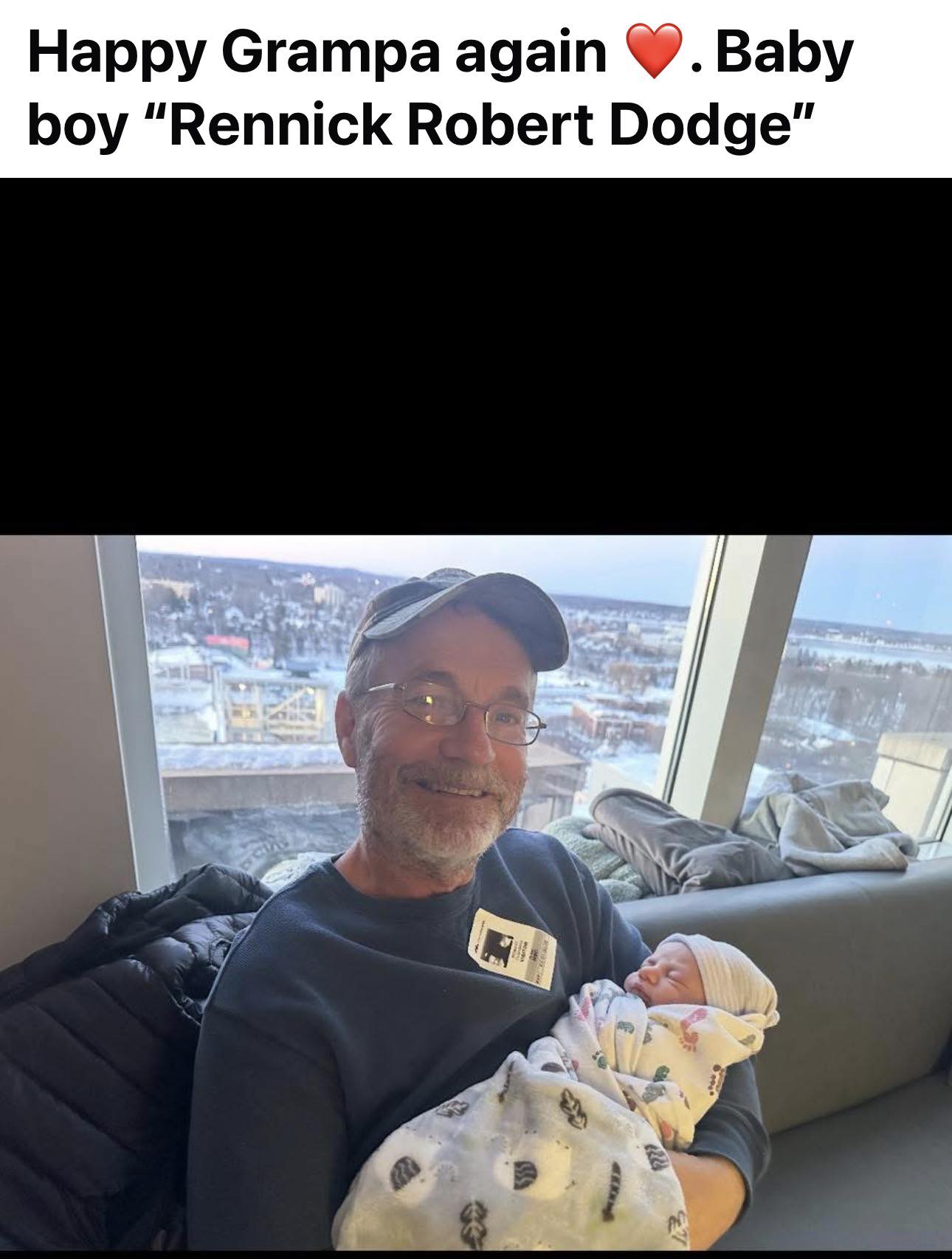 Cushman - We would officially like to welcome our newest grandchild to ...