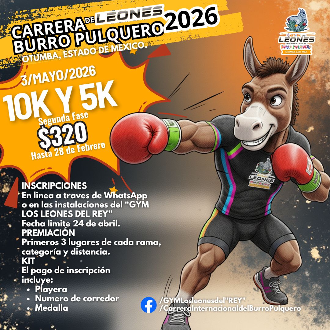 Carrera - 🏃🏻‍♀️CORRAMOS ESTA EDICIÓN 2026🏃🏻‍♀️ 📍¿Dónde? Otumba, Estado ...
