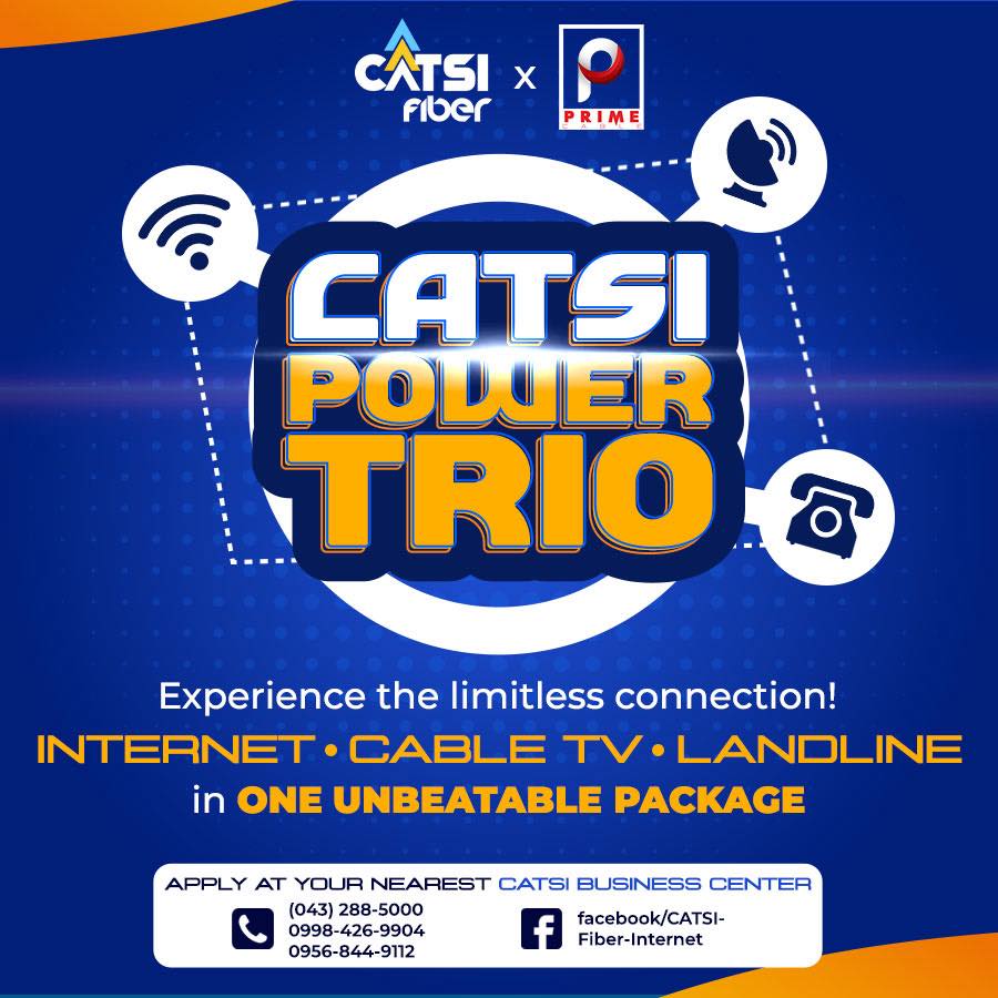 CATSI FIBER - CATSI POWER TRIO is expanding! 📶 Internet... | Facebook