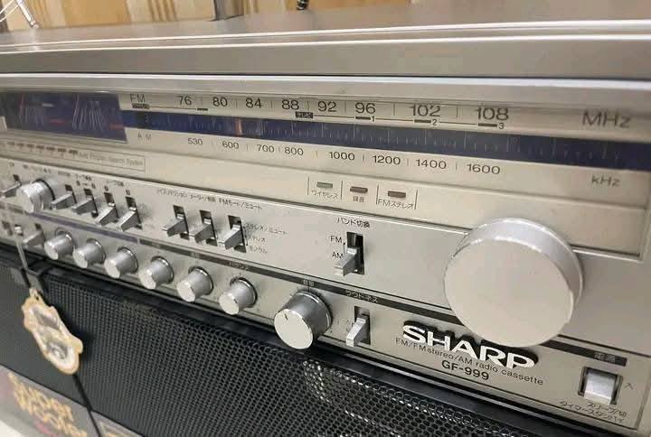 boombox sharp Gg9090 made in japan 1976
