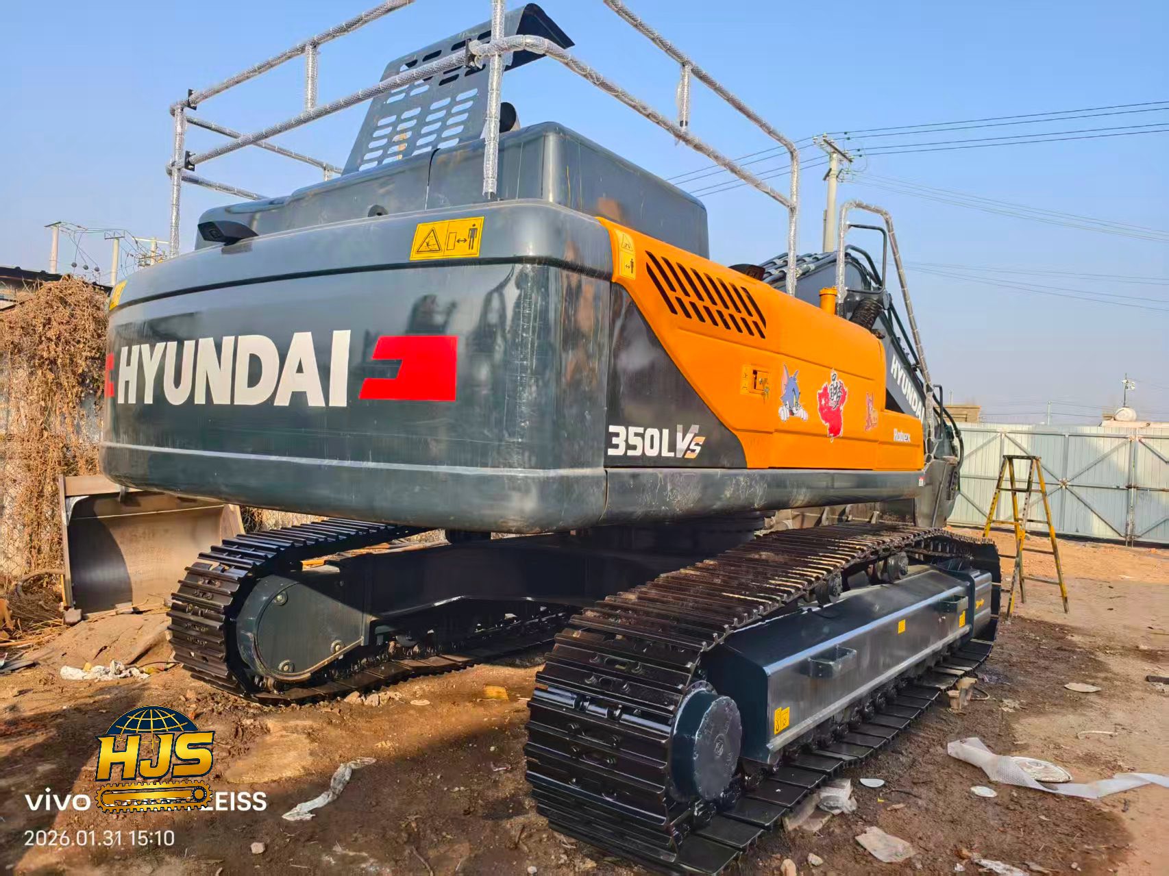 Hyundai 350LVS Excavator – Ready for Sale