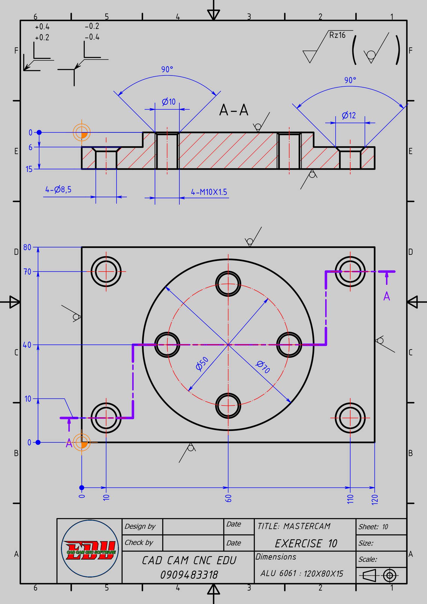 Cadcamcncedu - CNC MILLING BASIC #cnc #Mastercam #4axis #5axis # ...