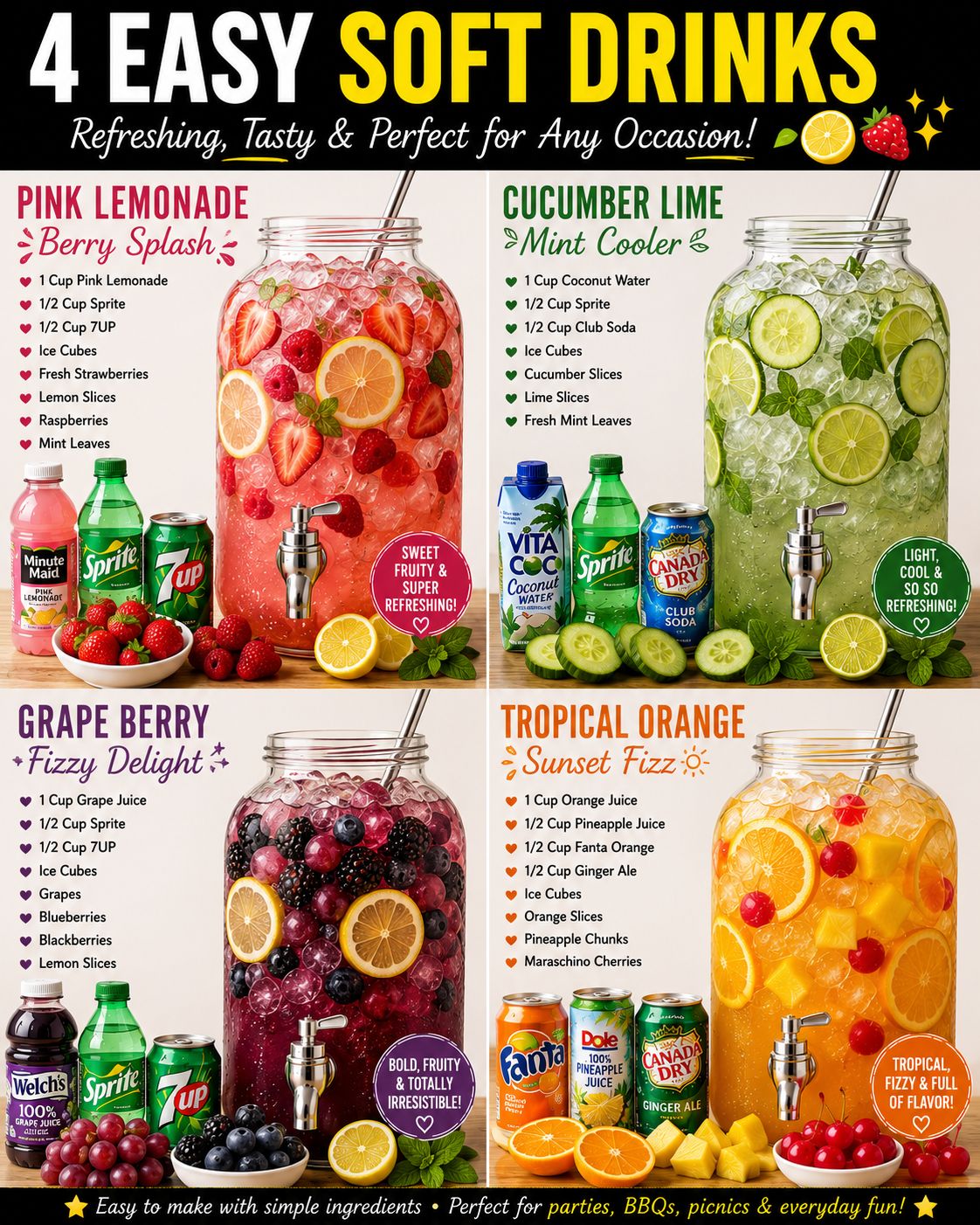 Three bright sips. One very Sonny's summer. Try Cherry Pop