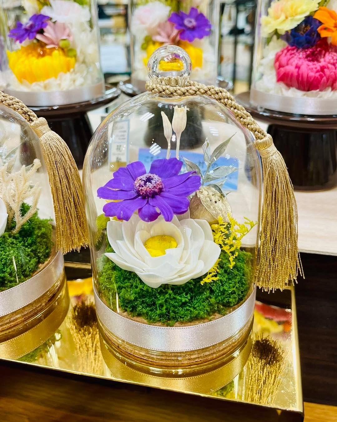 花助フラワーアレンジメント🪷期間限定ショップ】 お盆の準備に
