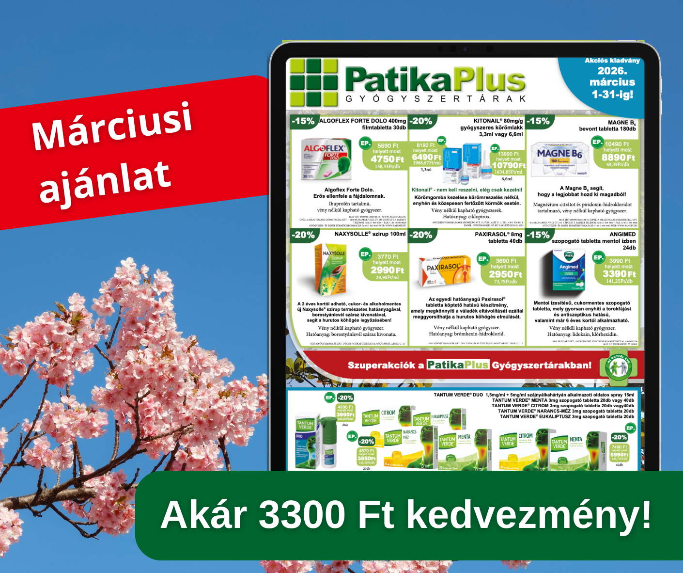PatikaPlus Egészségtár
