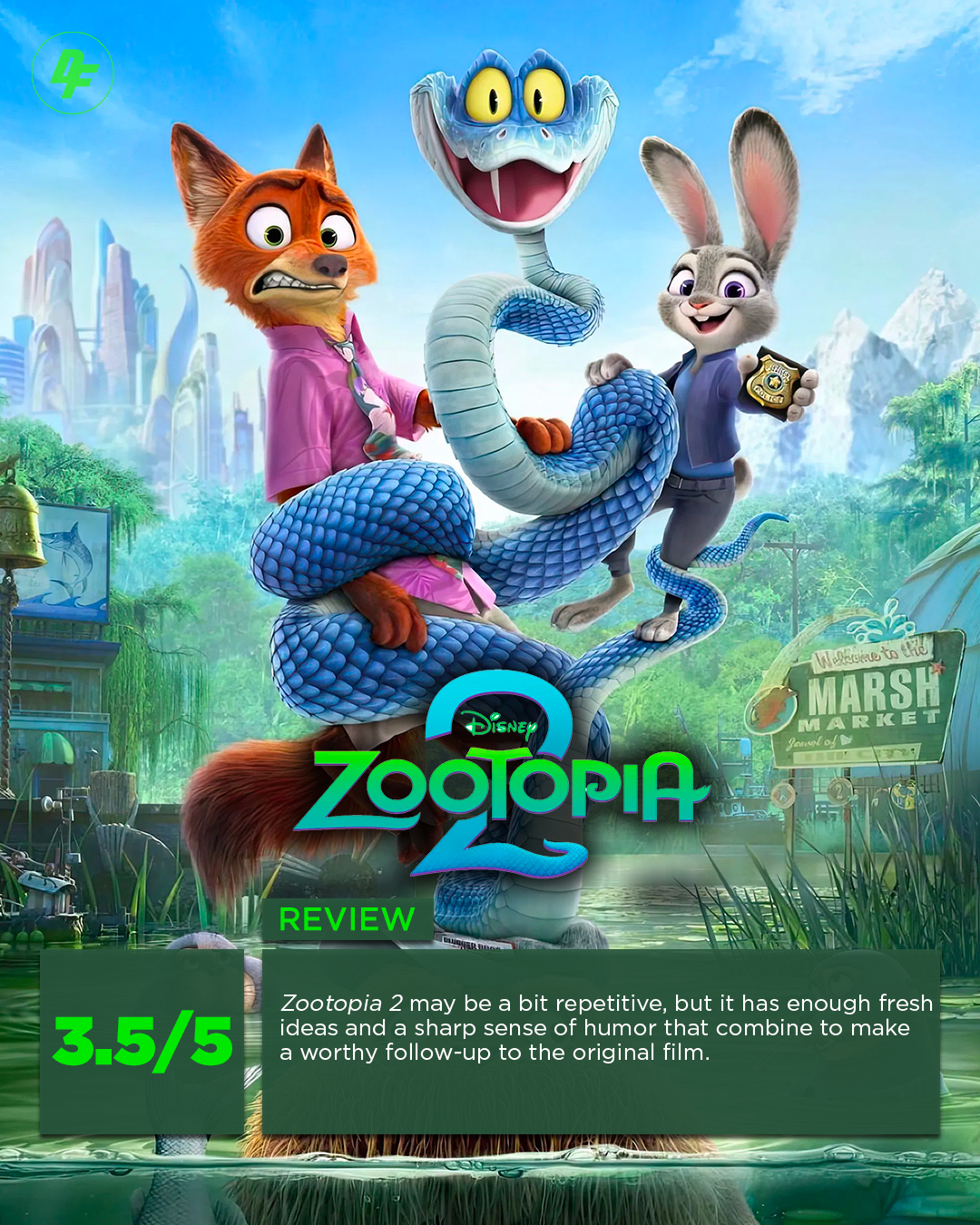 ZOOTOPIA 2' is one of Walt Disney Animation's better sequels