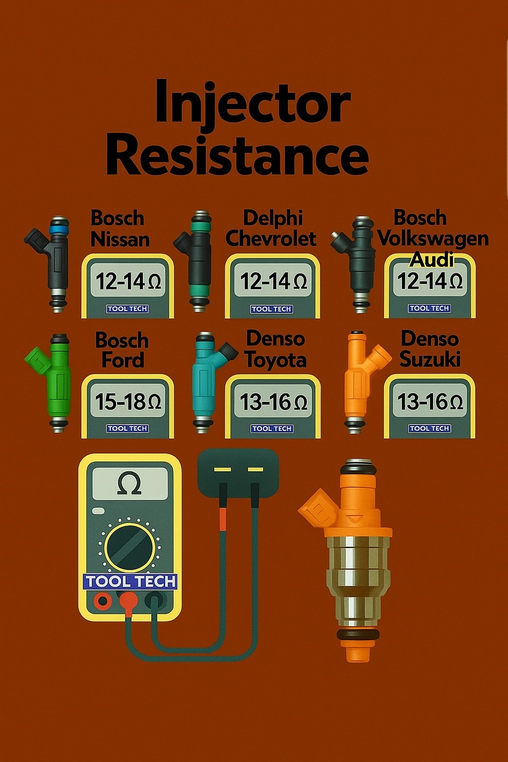 Auto Experts - Injector Resistance 🔧 Knowing the correct... | Facebook